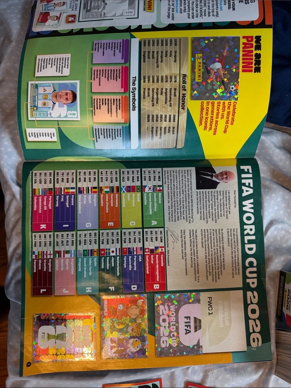 FIFA 2026 World Cup sticker collection
